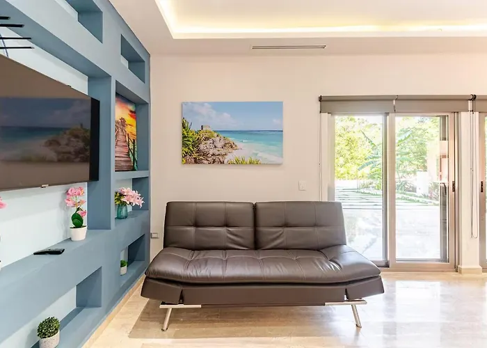 Departamento 3, Tulum Country Home, Con Muelle De Pesca, Club De Playa, Alberca, Cenote Y Campo De Golf, Contrata Day Pass Bahia Principe Apartment Akumal