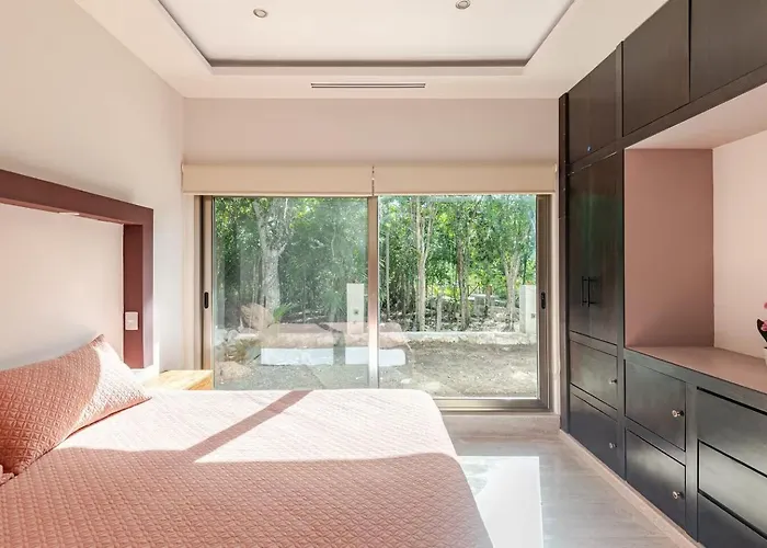 Departamento 3, Tulum Country Home, Con Muelle De Pesca, Club De Playa, Alberca, Cenote Y Campo De Golf, Contrata Day Pass Bahia Principe Apartment *