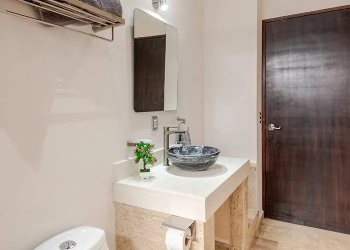 Departamento 3, Tulum Country Home, Con Muelle De Pesca, Club De Playa, Alberca, Cenote Y Campo De Golf, Contrata Day Pass Bahia Principe Apartment