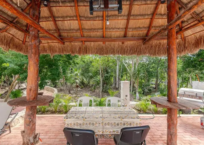 Departamento 3, Tulum Country Home, Con Muelle De Pesca, Club De Playa, Alberca, Cenote Y Campo De Golf, Contrata Day Pass Bahia Principe Akumal