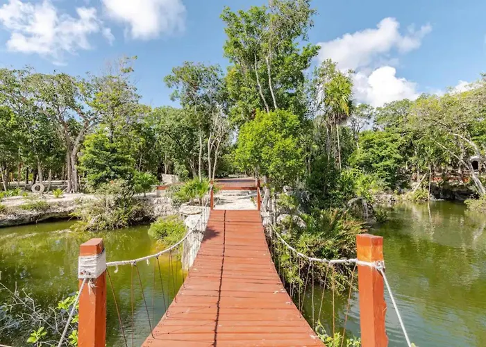 Departamento 3, Tulum Country Home, Con Muelle De Pesca, Club De Playa, Alberca, Cenote Y Campo De Golf, Contrata Day Pass Bahia Principe